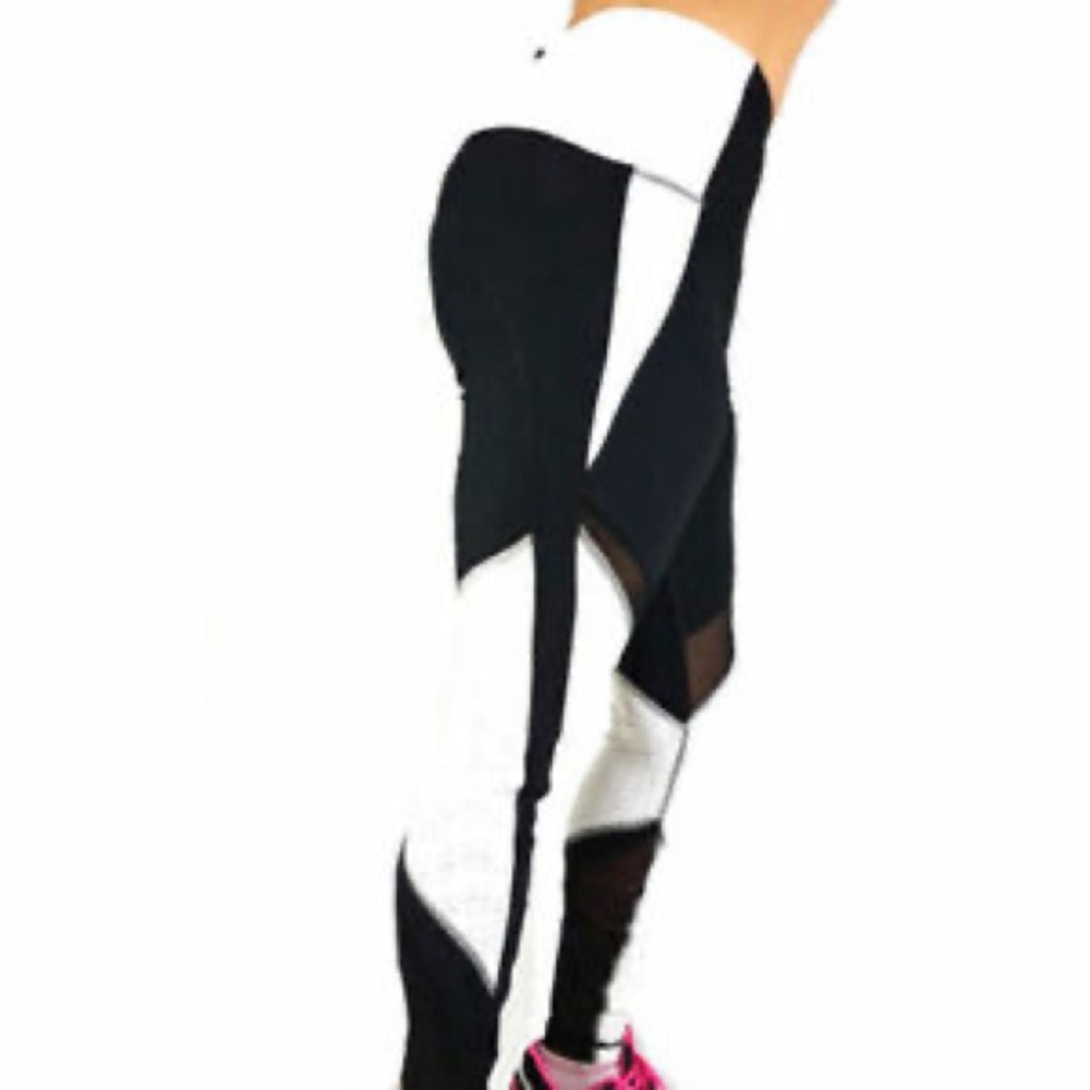 RBX black and white workout leggings